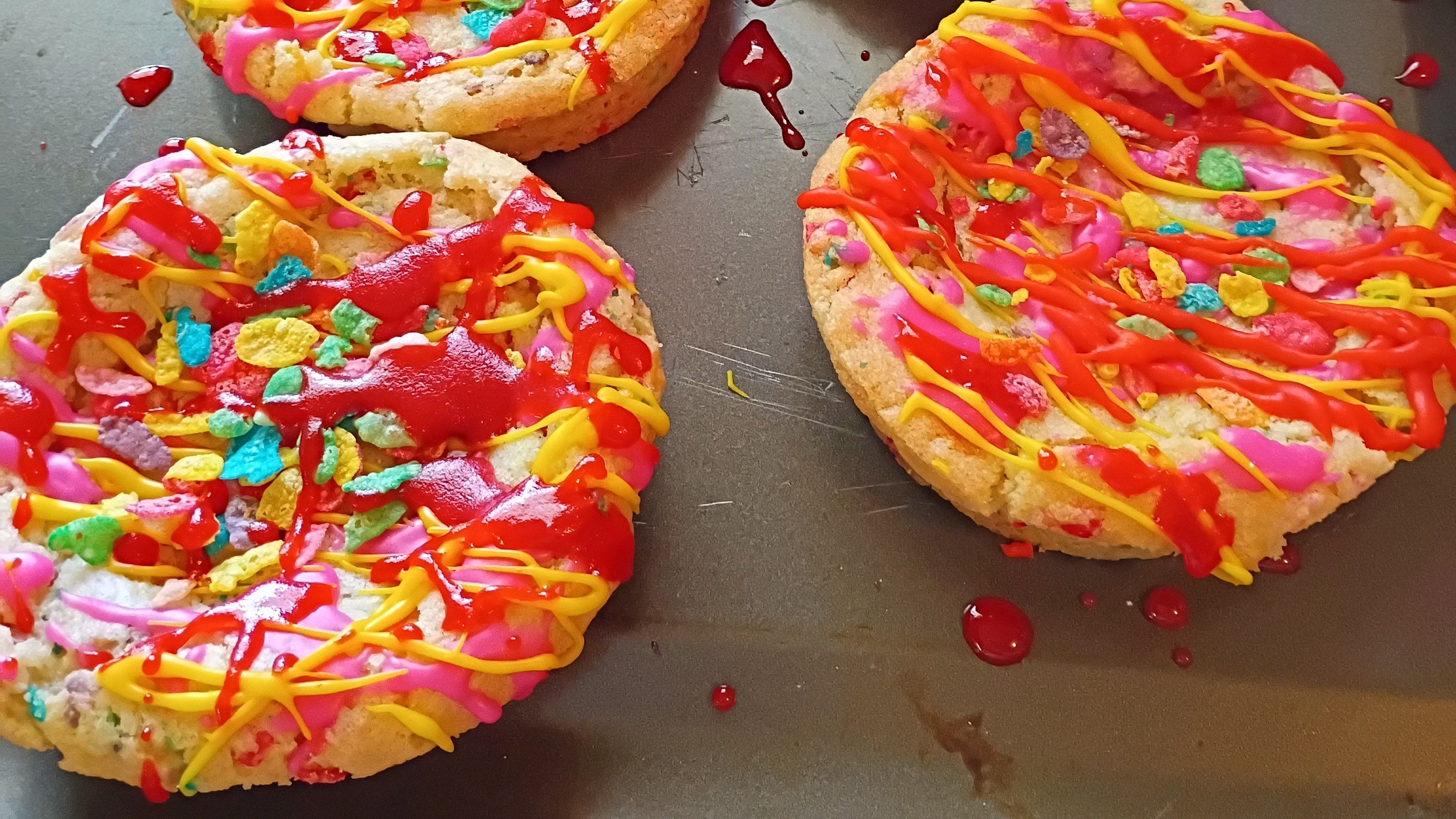 Fruity pebble cookies