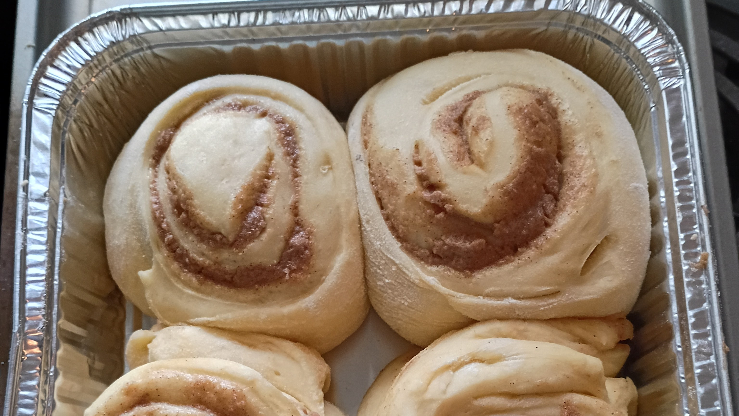 Saturday cinnamon roll drop